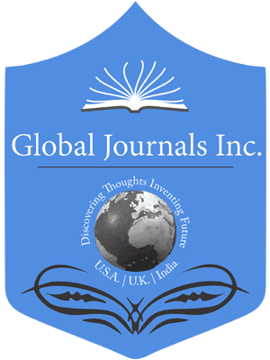 O Global Journal Of Research In Engineering Gjre Usa O