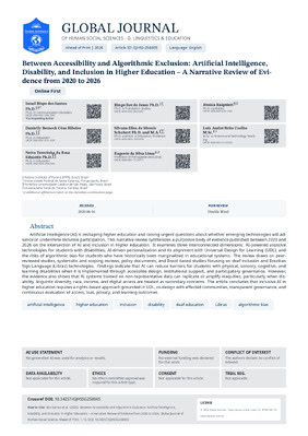 Global Journals Publishing Group logo with academic journal cover images.