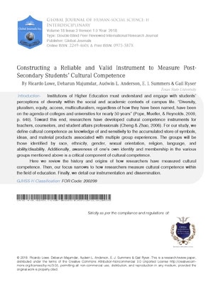 Global Journals Publishing Group logo with academic theme and globe icon.