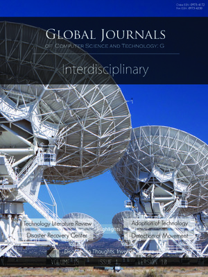 GJCST Volume 13 Issue G1