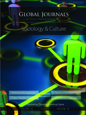 GJHSS Volume 13 Issue C1 Cover Image
