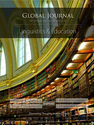 GJHSS Volume 13 Issue 9 (G3)