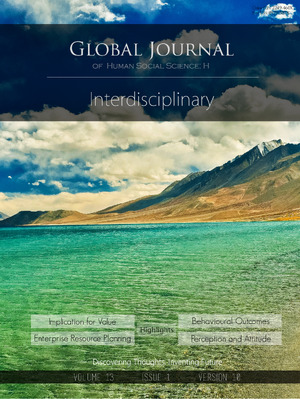GJHSS Volume 13 Issue H1
