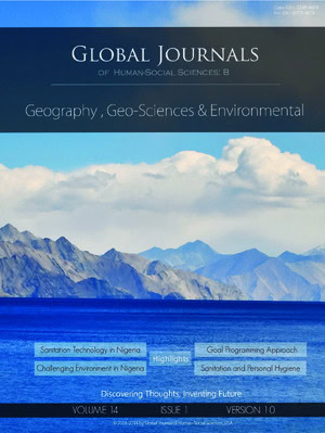 GJHSS: Volume 14 Issue 1 (B1)