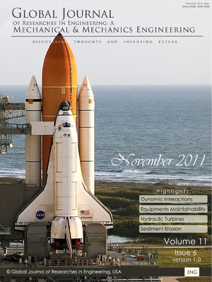 GJRE Volume 11 Issue A6 Cover Image