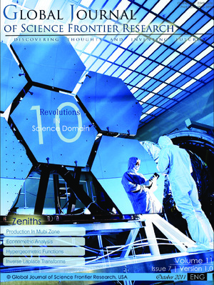 GJSFR Volume 11 Issue 7