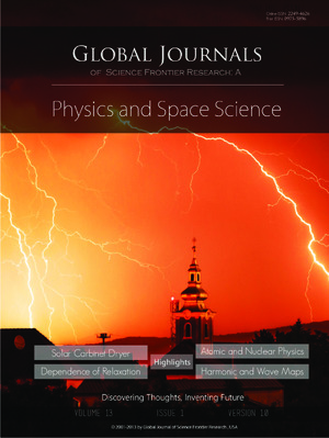 GJSFR Volume 13 Issue A1 Cover Image