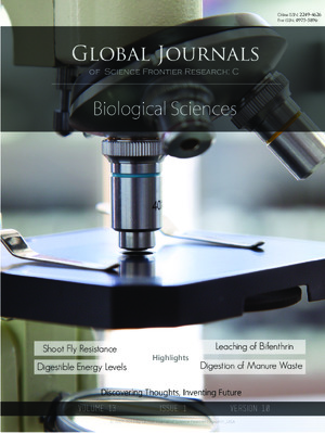 GJSFR Volume 13 Issue C1