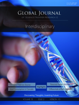 GJSFR Volume 13 Issue E2 Cover Image