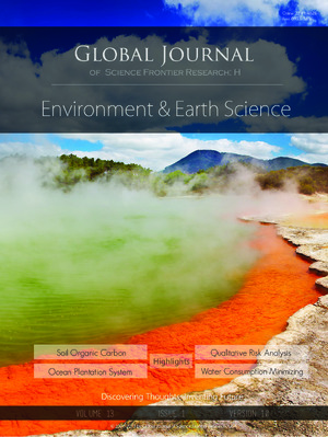 GJSFR Volume 13 Issue H1 Cover Image